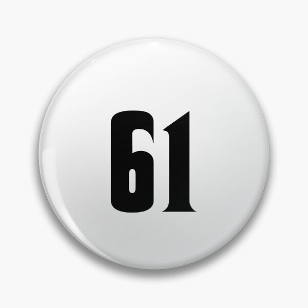 Item preview, 61, sixty-one, black, corleone designed and sold by Numbers-Art.