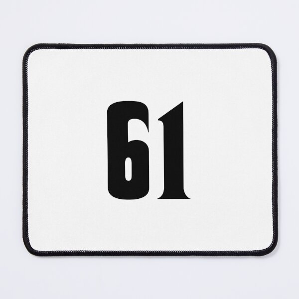 Item preview, 61, sixty-one, black, corleone designed and sold by Numbers-Art.