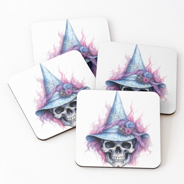 Item preview, Pastel Halloween Skull designed and sold by GiraffeCreative.