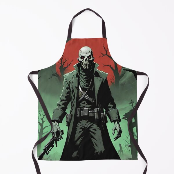 Item preview, ghoul, zombie, fallout, movie, game designed and sold by DonnaBlankaArt.