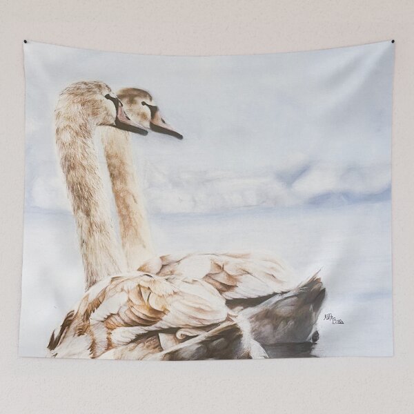 Item preview, Swans in love designed and sold by NathBros.