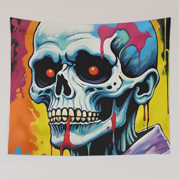 Item preview, ghoul, zombie, fallout, movie, game designed and sold by DonnaBlankaArt.