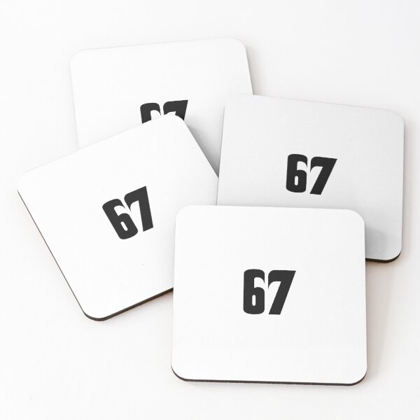 Item preview, 67, sixty-seven, black, corleone designed and sold by Numbers-Art.