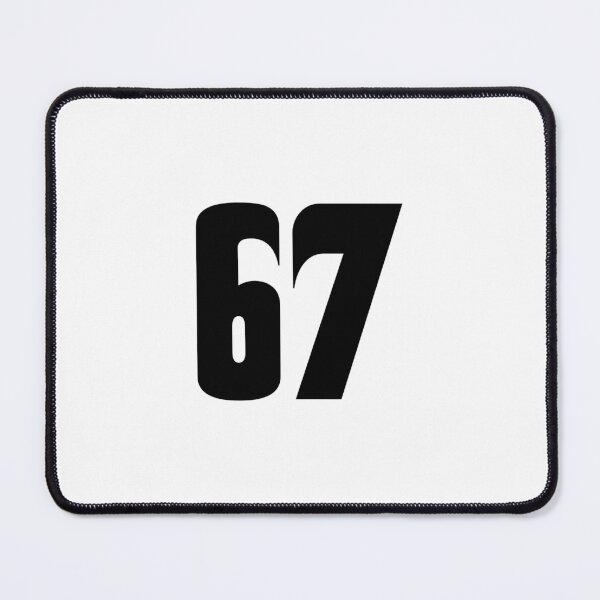 Item preview, 67, sixty-seven, black, corleone designed and sold by Numbers-Art.