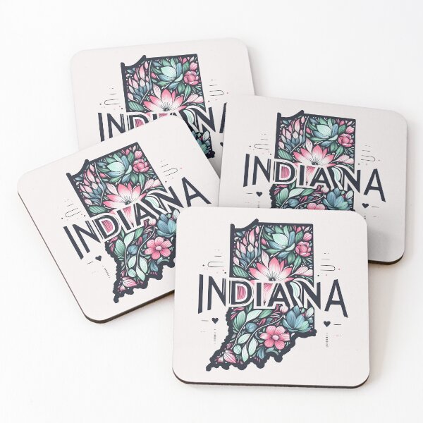 Item preview, Indiana State Outline designed and sold by zoughlal.