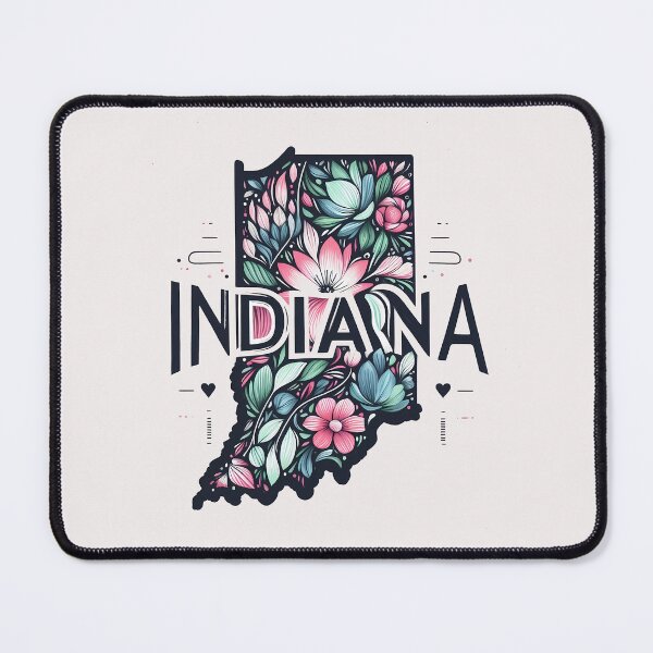 Item preview, Indiana State Outline designed and sold by zoughlal.