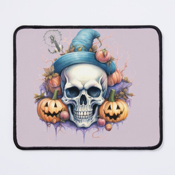 Item preview, Pastel Halloween Skull Pumpkins designed and sold by GiraffeCreative.