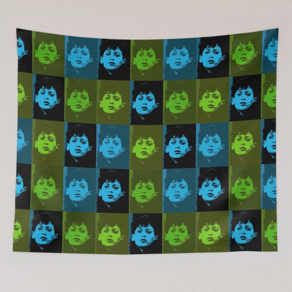 Item preview, Kamala Harris at College - Aura Pop Art in greens designed and sold by Thelittlelord.