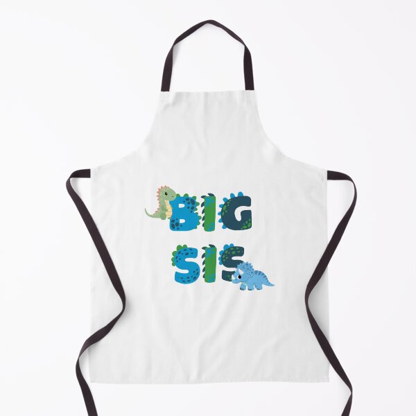 Item preview, Big Sis Dinosaur Font Blues and Greens designed and sold by Samantha Trego.