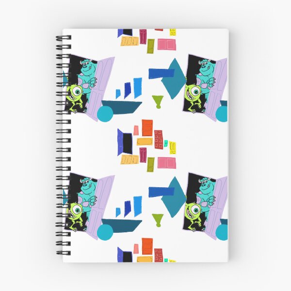 Item preview, Mike and Sully and a pile of doors designed and sold by Breanna Forest.