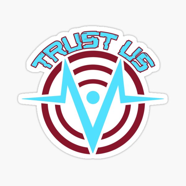 trust us 02 Sticker