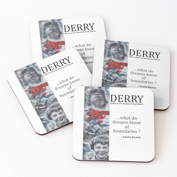Item preview, Amelia Earhart Derry Mural designed and sold by REAL IRISH GIFTS.