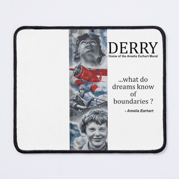 Item preview, Amelia Earhart Derry Mural designed and sold by REAL IRISH GIFTS.