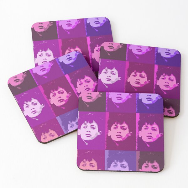 Item preview, Kamala Harris at College - Aura Pop Art pinks and purples designed and sold by Thelittlelord.