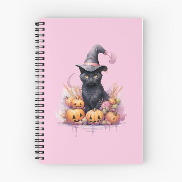 Artikelvorschau, Pastellfarbene Halloween-Katze entworfen und verkauft von GiraffeCreative.