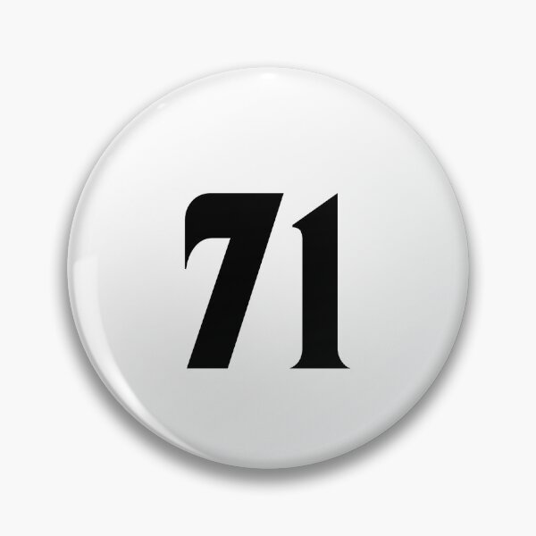 Item preview, 71, seventy-one, black, corleone designed and sold by Numbers-Art.