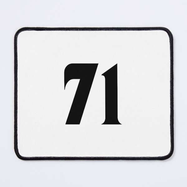 Item preview, 71, seventy-one, black, corleone designed and sold by Numbers-Art.