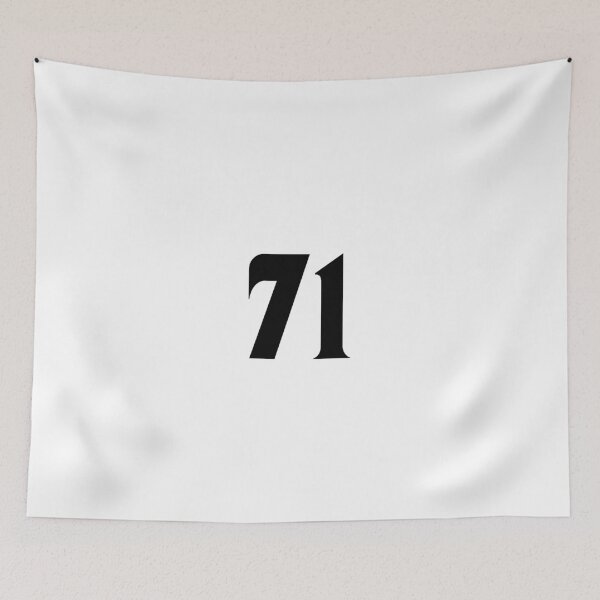 Item preview, 71, seventy-one, black, corleone designed and sold by Numbers-Art.