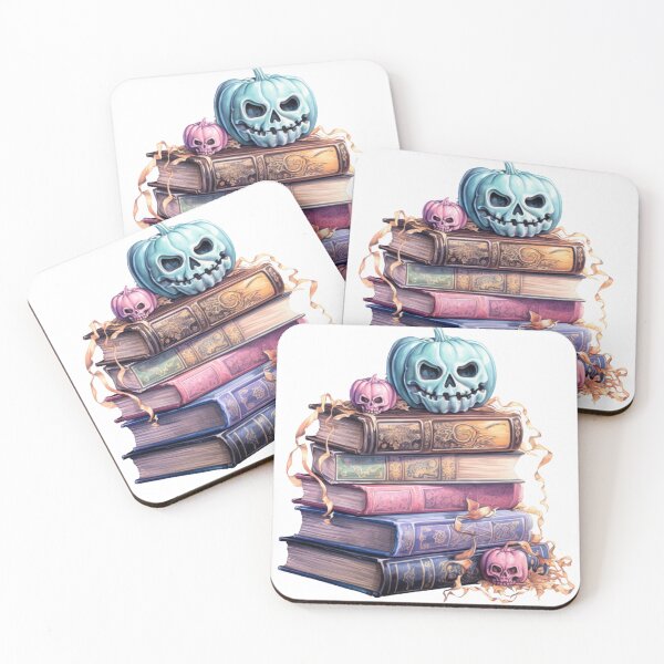 Item preview, Pastel Halloween Books designed and sold by GiraffeCreative.