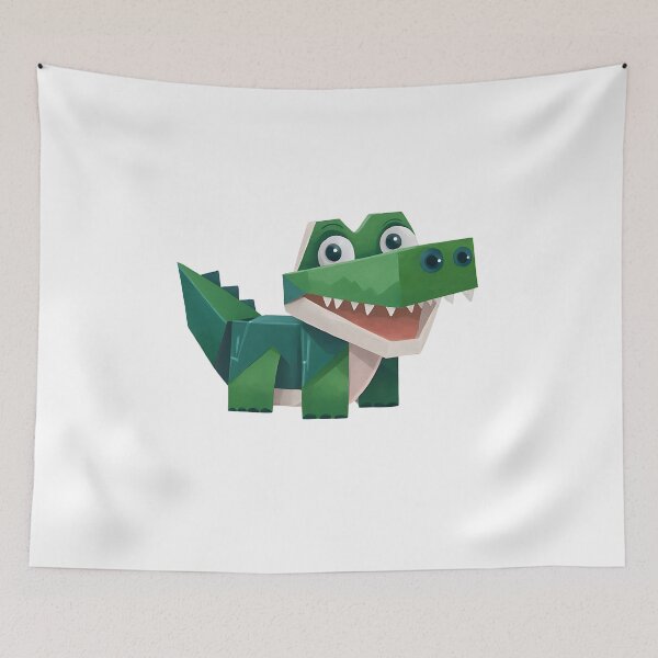 Item preview, Origami Crocodile Smiling designed and sold by Noertz.