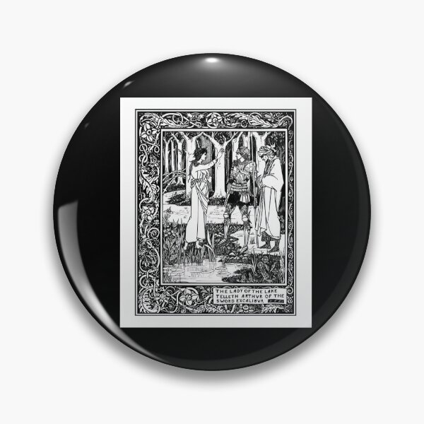 Item preview, The Lady of the Lake telling Arthur about excaliber designed and sold by stevepaint.