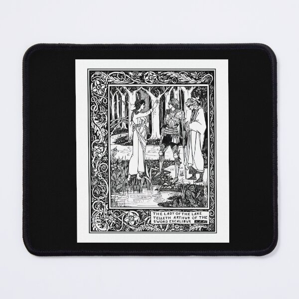 Item preview, The Lady of the Lake telling Arthur about excaliber designed and sold by stevepaint.