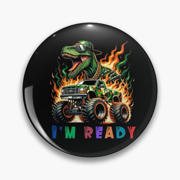 Item preview, Dinosaur Monster Truck Rally designed and sold by KolbaVison.