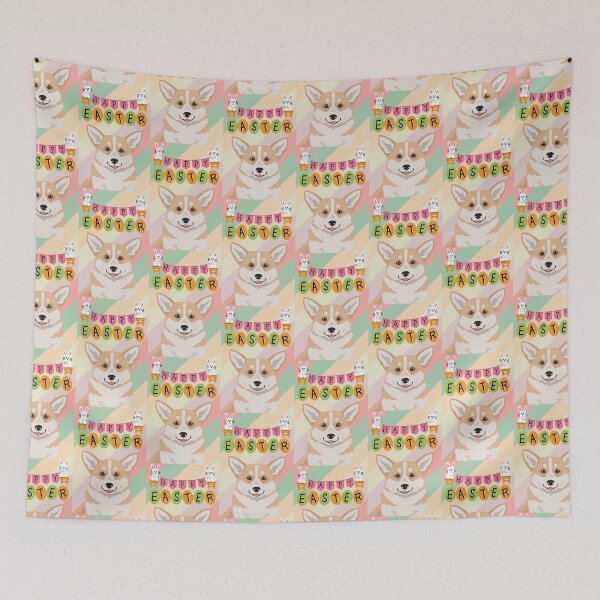 Item preview, Pembrooke Welsh Corgi Dog, Easter designed and sold by thedoglovershop.