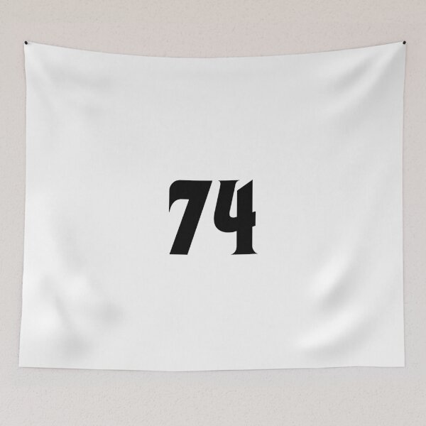 Item preview, 74, seventy-four, black, corleone designed and sold by Numbers-Art.