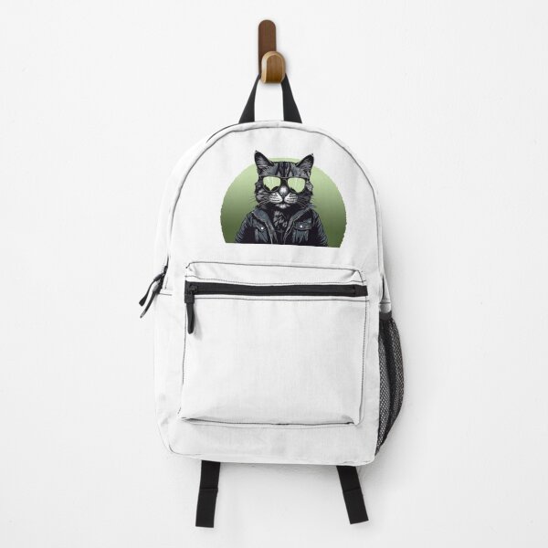 Item preview, cool cat, cat lover gift, a retro style cool cat, funny cat designed and sold by Dahlann.