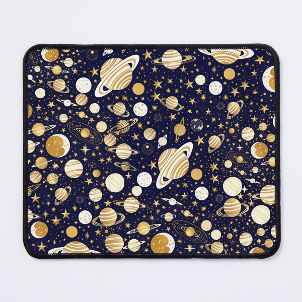Item preview, Stars with planets and orbits pattern designed and sold by Moonde04.