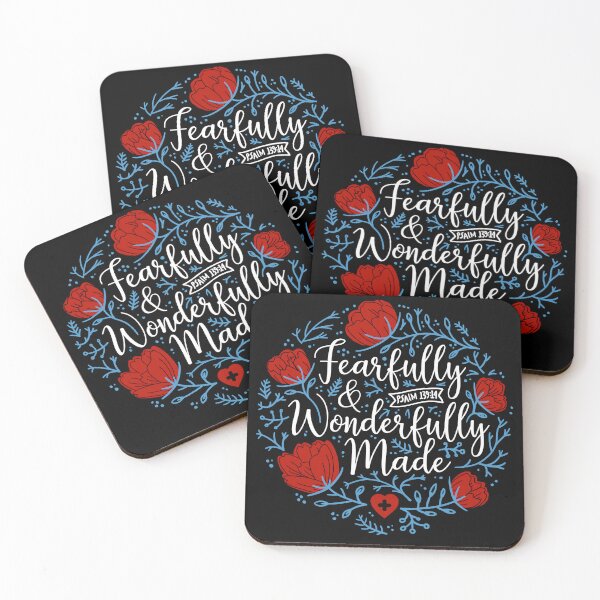 Item preview, Fearfully and Wonderfully Made Psalm 139:14 designed and sold by Reformed Shirt Co..