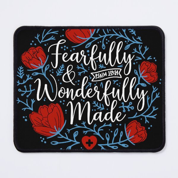 Item preview, Fearfully and Wonderfully Made Psalm 139:14 designed and sold by Reformed Shirt Co..