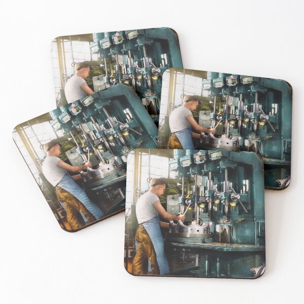 Item preview, Machinist - On the assembly line 1941 designed and sold by Mike Savad Photography.