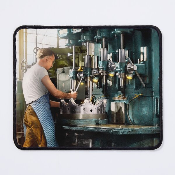 Item preview, Machinist - On the assembly line 1941 designed and sold by Mike Savad Photography.