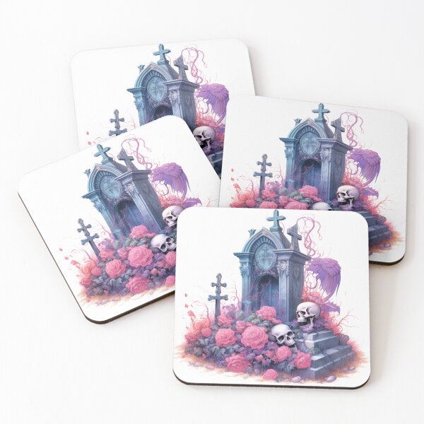 Item preview, Pastel Halloween Grave designed and sold by GiraffeCreative.