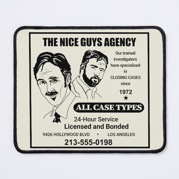 Item preview, The Nice Guys Agency Pamphlet designed and sold by Sweaty-and-Loud.