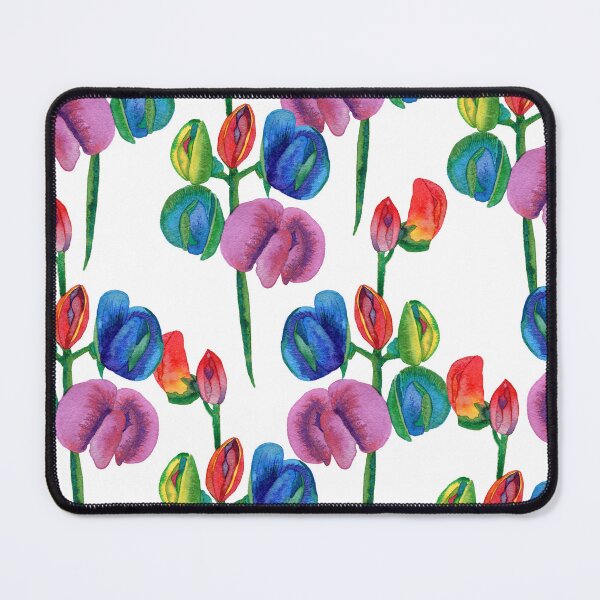 Item preview, Sweet Pea Flower-Rainbow designed and sold by deblevart.