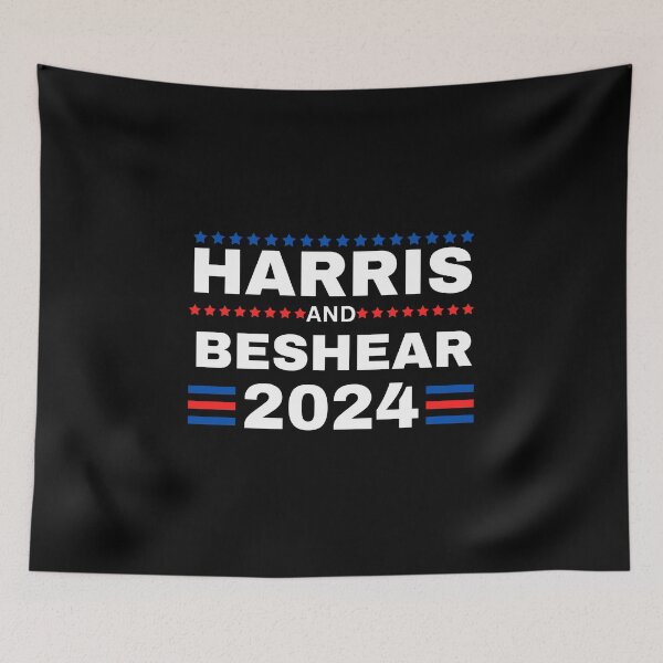 Item preview, Harris and Beshear 2024 Kamala Harris For President 2024 designed and sold by MimsTees.
