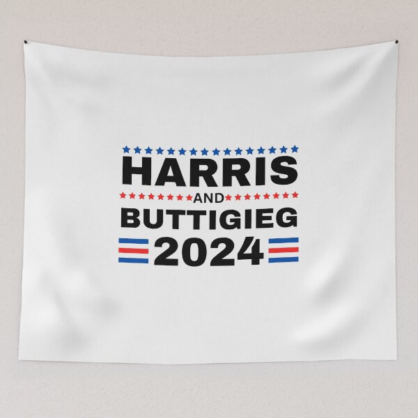 Item preview, Harris and Buttigieg 2024 Kamala Harris For President 2024 designed and sold by MimsTees.