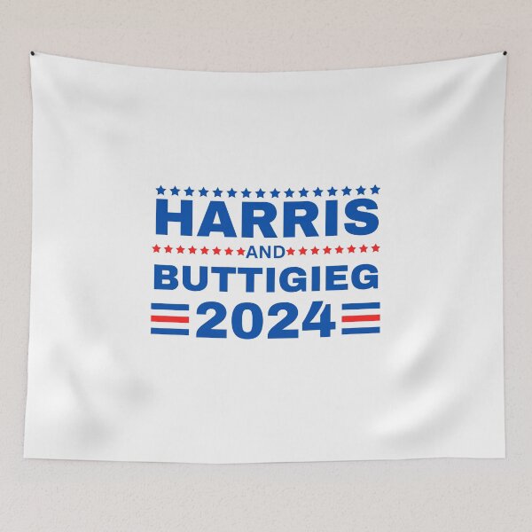 Item preview, Harris and Buttigieg 2024 Kamala Harris For President 2024 designed and sold by MimsTees.