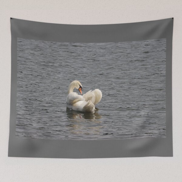 Item preview, A Swan on the Lake designed and sold by LisaNaturePhoto.