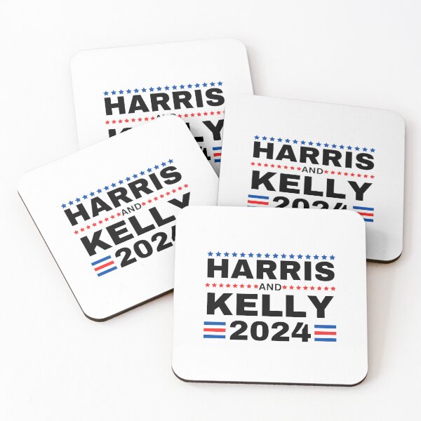 Item preview, Harris and Kelly 2024 Kamala Harris For President 2024 designed and sold by MimsTees.