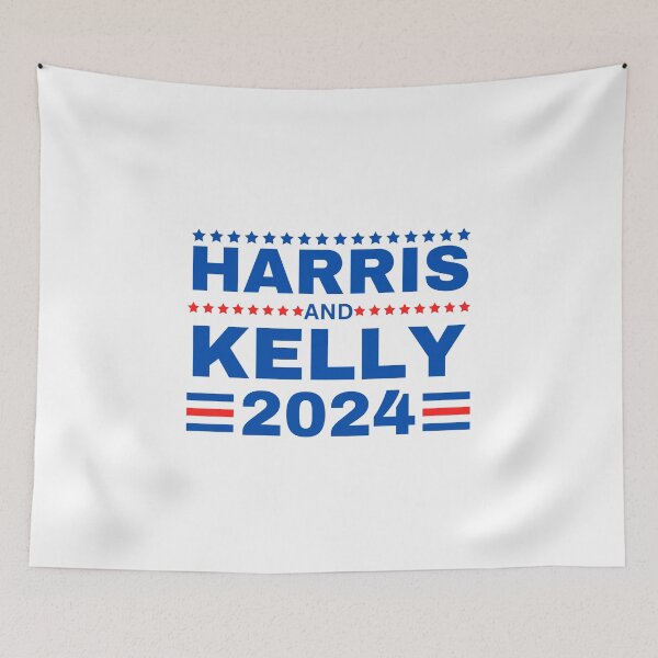 Item preview, Harris and Kelly 2024 Kamala Harris For President 2024 designed and sold by MimsTees.