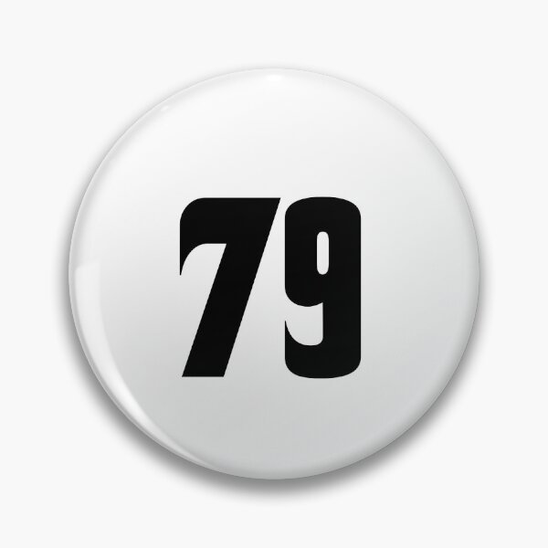 Item preview, 79, seventy-nine, black, corleone designed and sold by Numbers-Art.