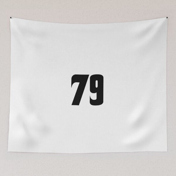 Item preview, 79, seventy-nine, black, corleone designed and sold by Numbers-Art.