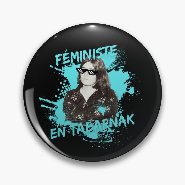 Item preview, Nicole Brossard Feminist in tabarnak designed and sold by Abatt0ir.