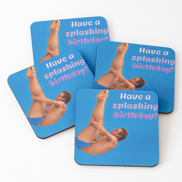 Item preview, Have a splashing birthday! Birthday card designed and sold by JustforLaughs1.