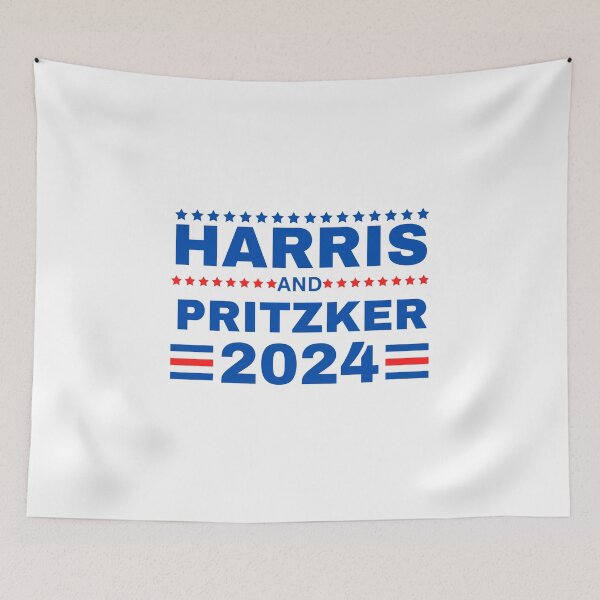 Item preview, Harris and Pritzker 2024 Kamala Harris For President 2024 designed and sold by MimsTees.