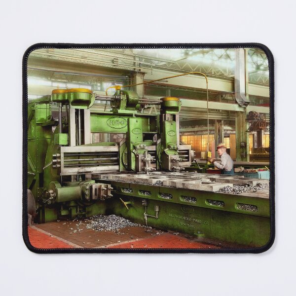 Item preview, Machnist - De planer boss, De planer 1937 designed and sold by Mike Savad Photography.